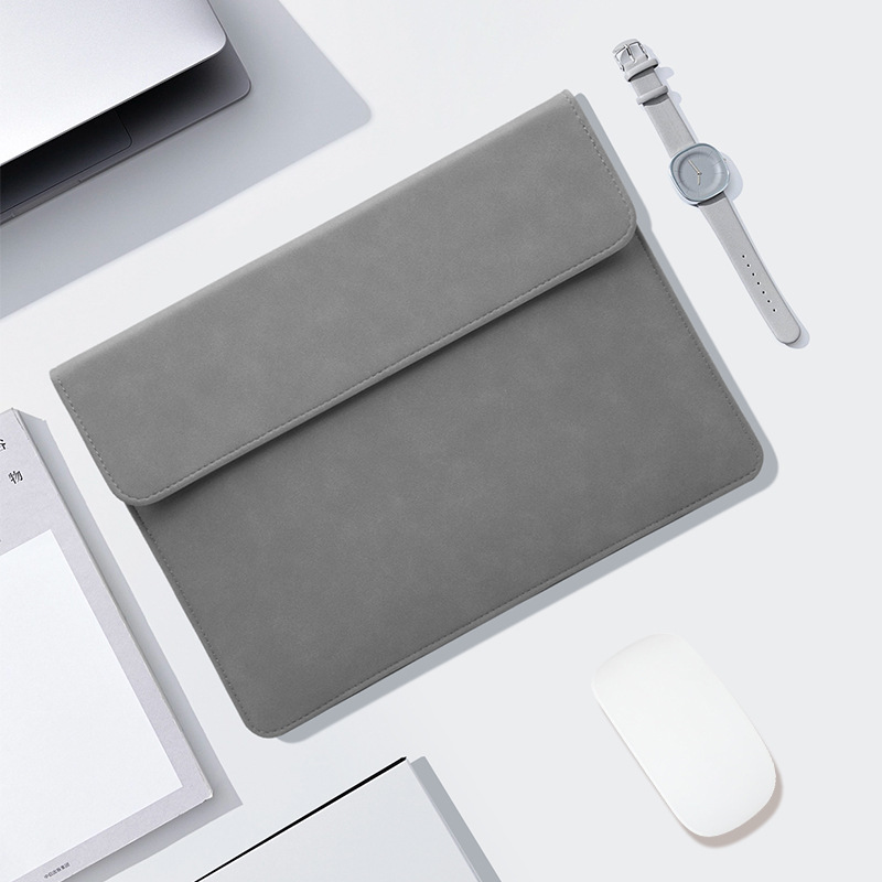 MacBookパソコンの中の大胆な包みはアップルのファーウェイを適用してノートの保護カバーの横のタイプの皮革のコンピュータの包みを連想します。|undefined