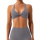 European and American Cross-border Cross-back Sports Underwear Women's Naked Yoga Suit Running Fitness Bra Quick-drying Yoga Vest