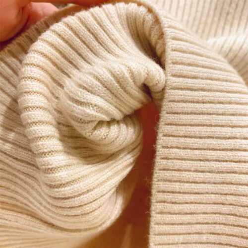 Spring, autumn and winter new girls' sweaters, stylish turtleneck solid color bottoming shirts, small and medium-sized children's fungus edge collar sweaters wholesale