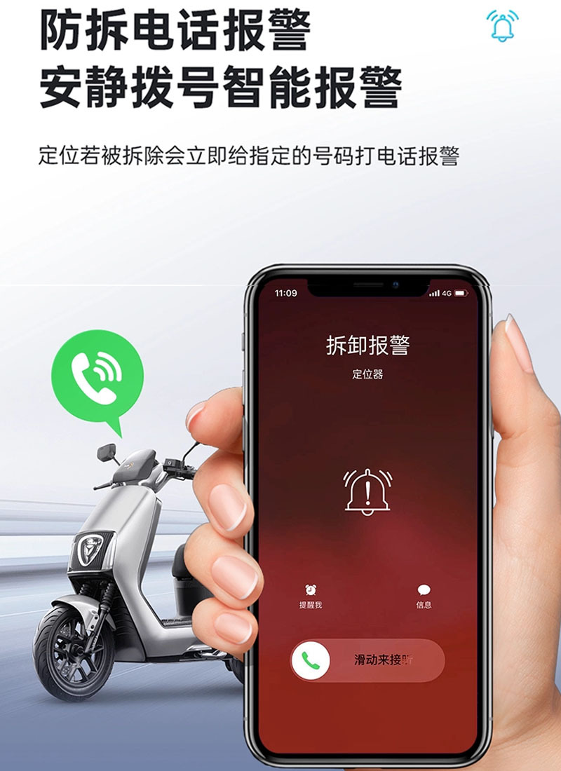 Cross-Border New Model Gps Tracker Vehicle Locator Electric Vehicle Anti-Tamper Tracker Car 4g Gps Locator