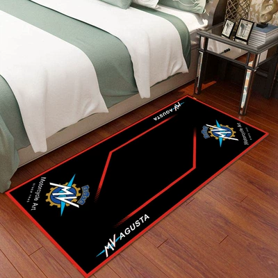 Avtomobil döşəmə paspasları, Bedside Blanket Bay Window Mat - mobike10-40120cm-crystal-velvet-dot-plastic-bottom