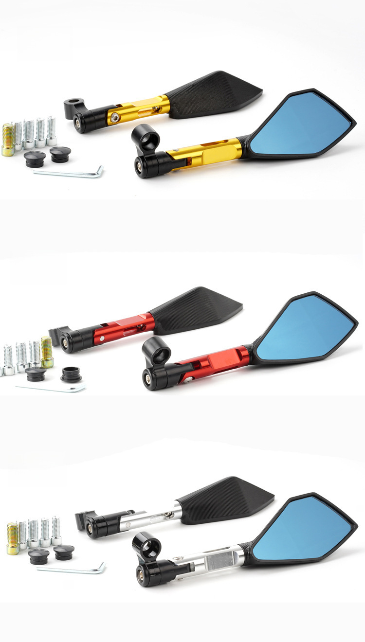 Motorcycle Rear View Mirror Image 2