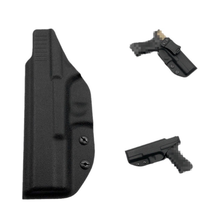 K 버전 야외 GLOCK 은폐 홀스터 빠른 풀 전술 허리 커버 전문 KYDEX 스포츠 보호 커버 크로스 테두리