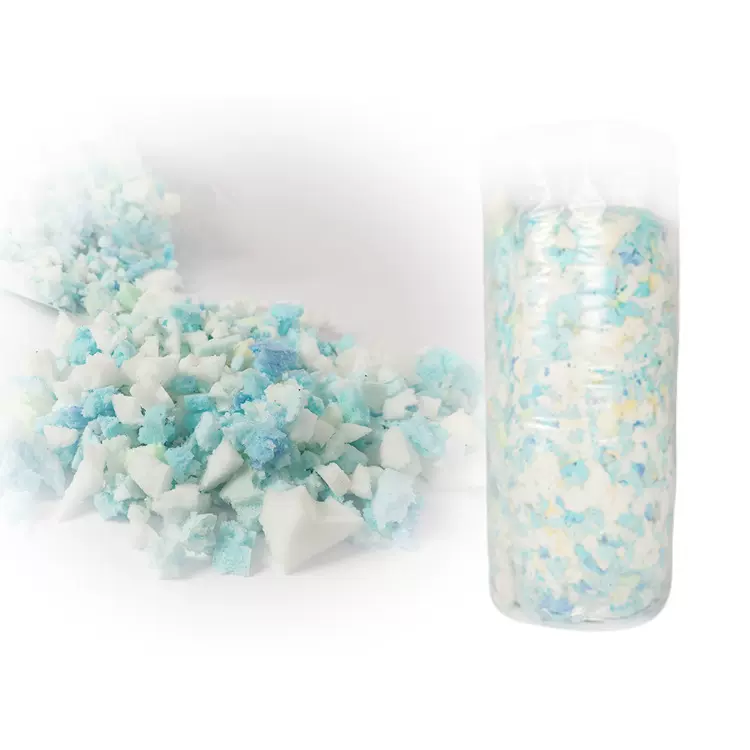 碎海绵枕头碎记忆绵泡沫包沙发填充物碎记忆绵颗粒亚马逊