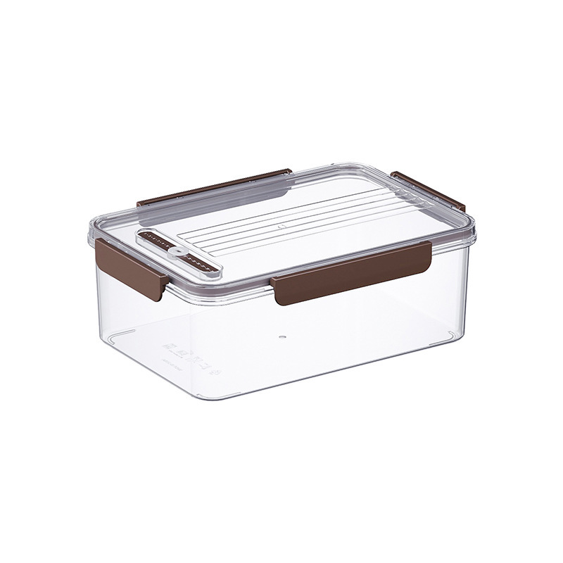 透明密封鮮度保持ボックス家庭用冷蔵庫分類厚手収納ボックスキッチン果物野菜食品級収納ボックス|undefined