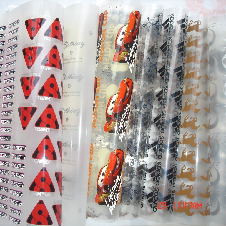 厂家直订烫标 // 服装烫画标T恤热转印标箱包logo烫标热转印标