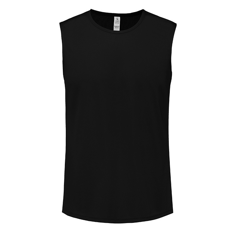 Chaleco deportivo para hombres de verano running fitness hielo rápido secado baloncesto entrenamiento de pista y campo camiseta sin mangas hombre hombro
