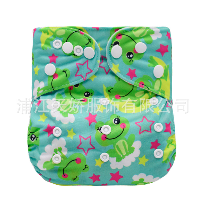 メーカークロスボーダー赤ちゃんおむつ洗える尿不湿通気性プリントトレーニングパンツcloth diaper|undefined