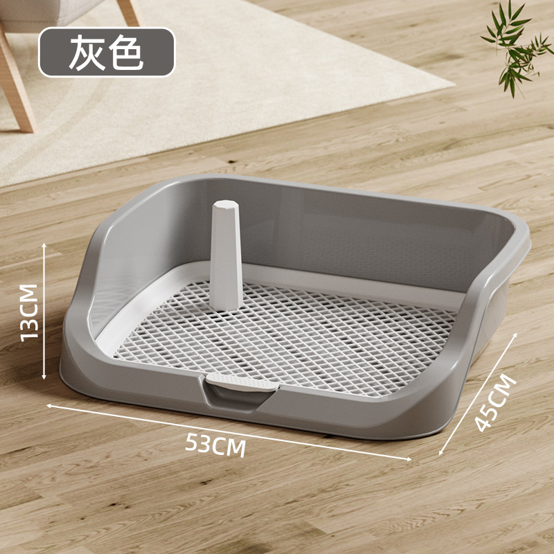 Perro inodoro extra grande cerca alta con columna extraíble y lavable anti-salpicaduras de mierda lavabo gran perro inodoro en stock rápido pelo rápido