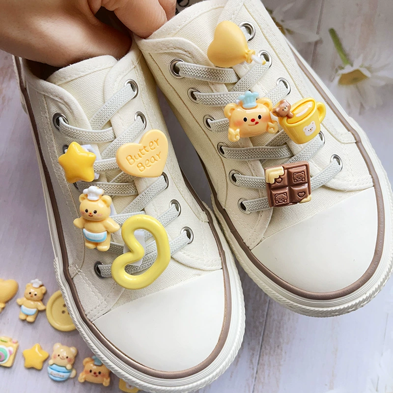Nike Air Force 1, cartoon oil, шнурок пряжка, милый аксессуар, аксессуары, пряжка для обуви, с маленькими медведями