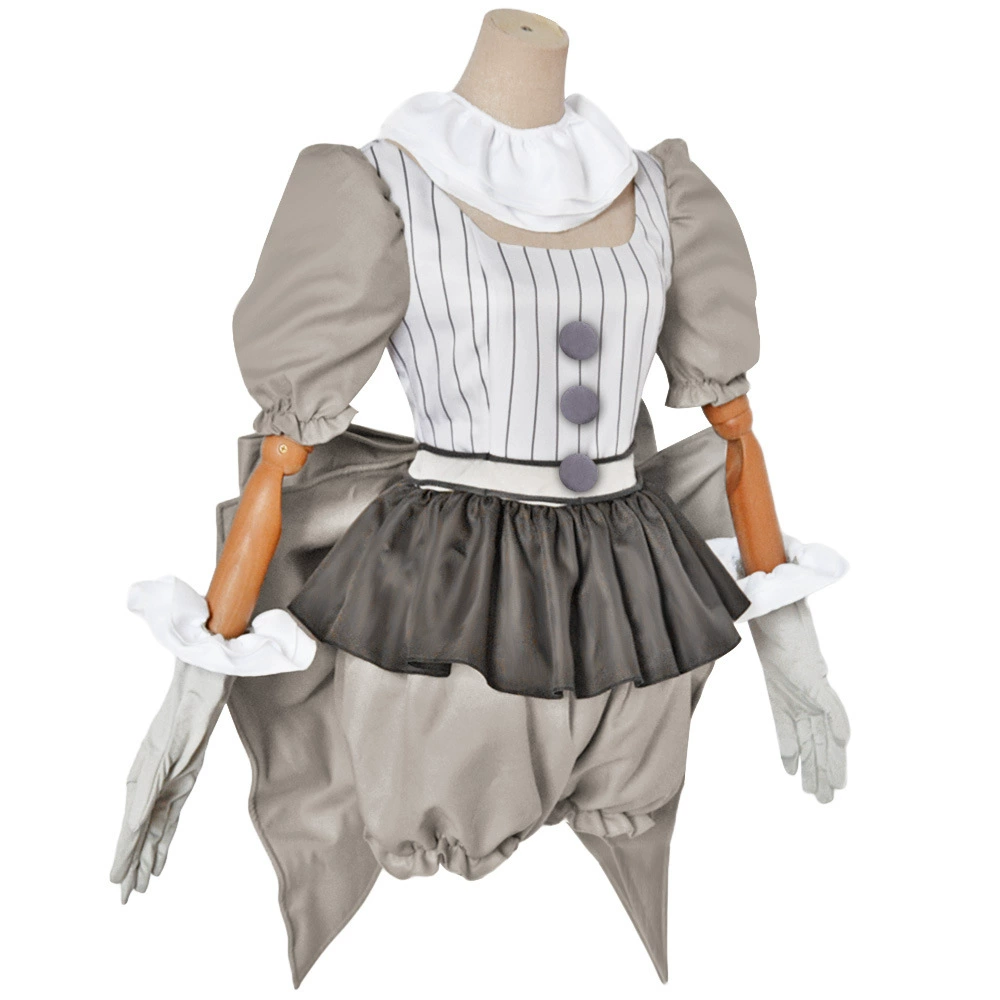 酷漫缘 Soul Broken Clown 2 Panny Wise Cosplay Halloween Factory Spot Costume