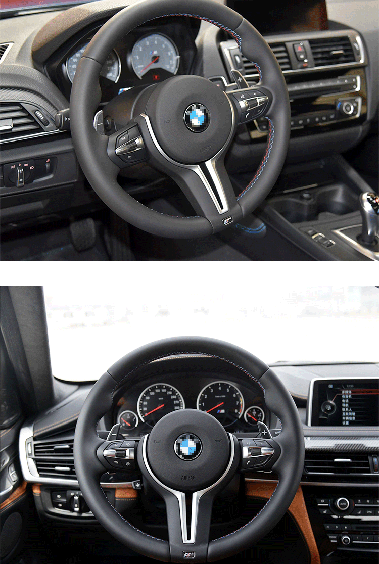 Suitable for BMW 123456 series x1x2x3x4x5x6 F30F10F15E70E90 modified steering wheel assembly