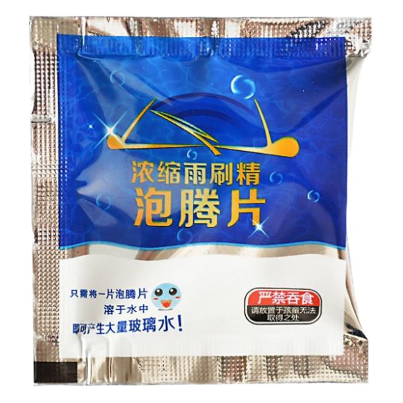 Coche sólido concentrado limpiaparabrisas efervescente tabletas descontaminación vidrio agua