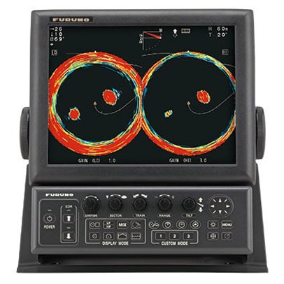 日本古野FURUNO 12.1英寸双频率探照灯声呐 CH-600
