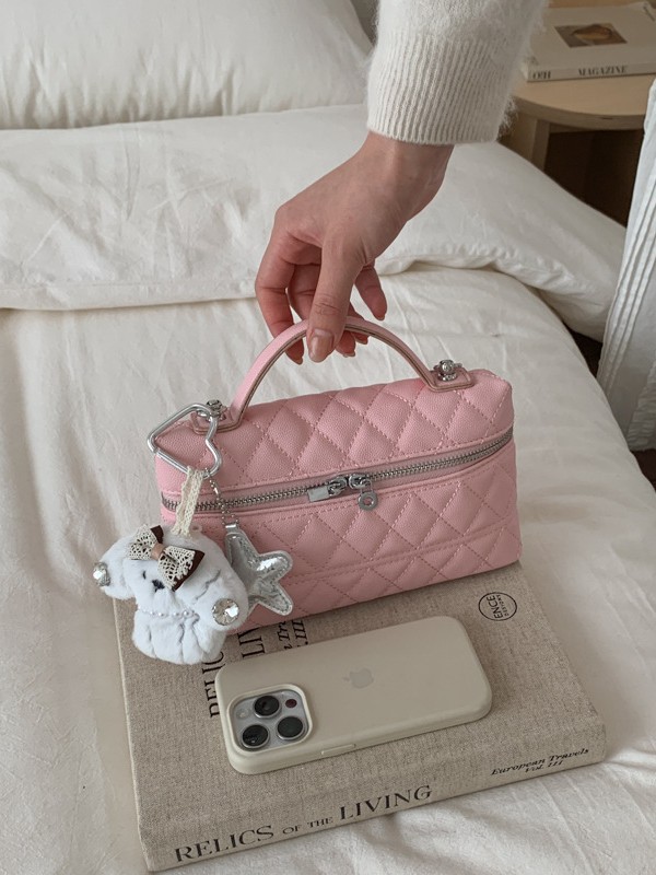 Corea del Sur nicho bolso de mano pequeña mujer 2026 venta caliente nuevo estilo de alta sensación de lujo ligero bolso de cadena de diamante