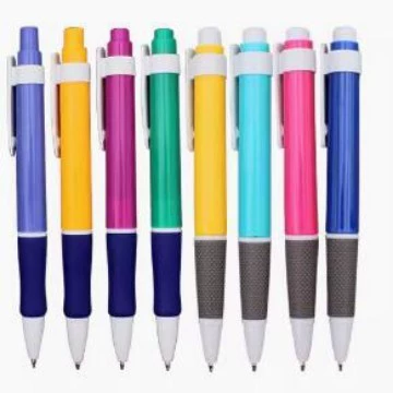 Ballpoint pen for elementary school students, blue coloured pencils for office, bullet, 0.7mm, wholesale