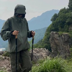 【高品质】大牌鸟LT同款登山压胶硬壳外套户外硬壳冲锋衣