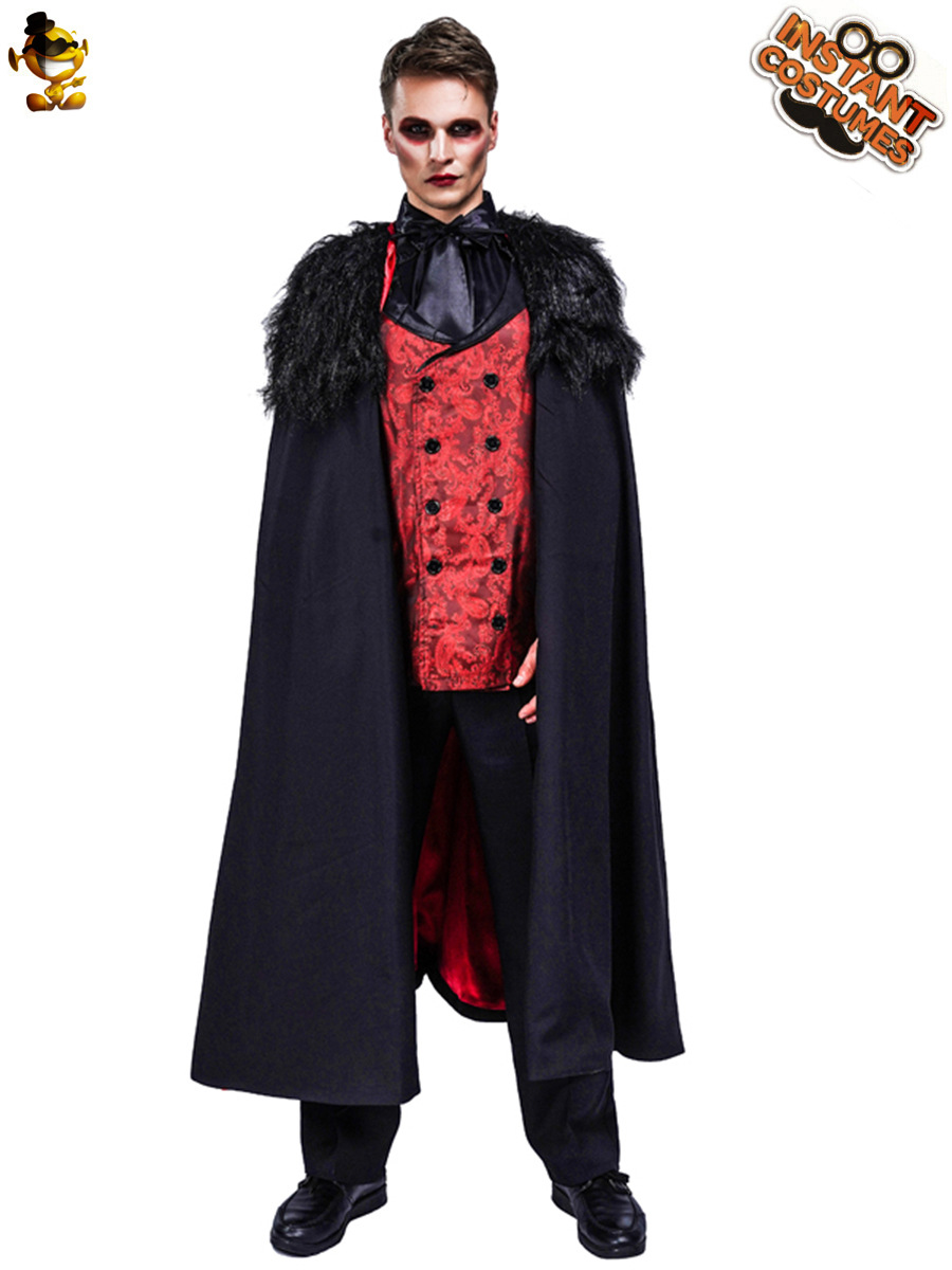 Halloween horror hombres vampiro traje europeo y americano Cosplay etapa traje de rendimiento
