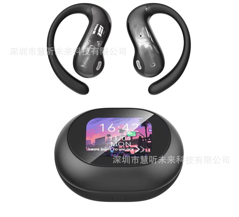 2025 新しい有名な高品質 MS188 翻訳 Bluetooth ヘッドセット耳掛けタッチスクリーン OWS スポーツ Bluetooth ヘッドセット|undefined