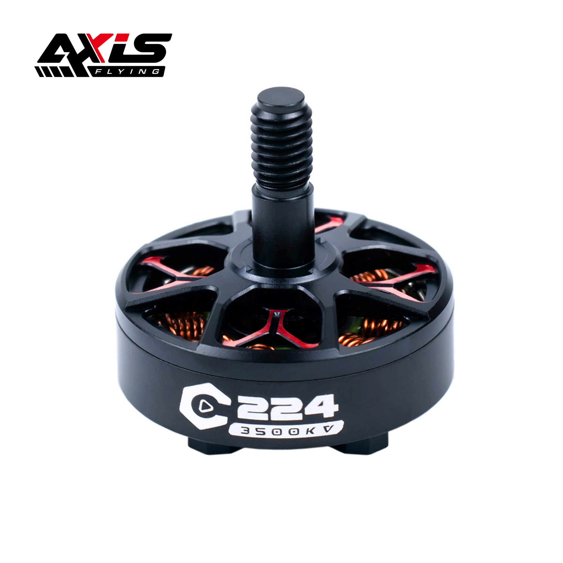 酷飞axisflying C35/3.5寸圈圈机架 C2204航模无刷电机 FPV穿越机