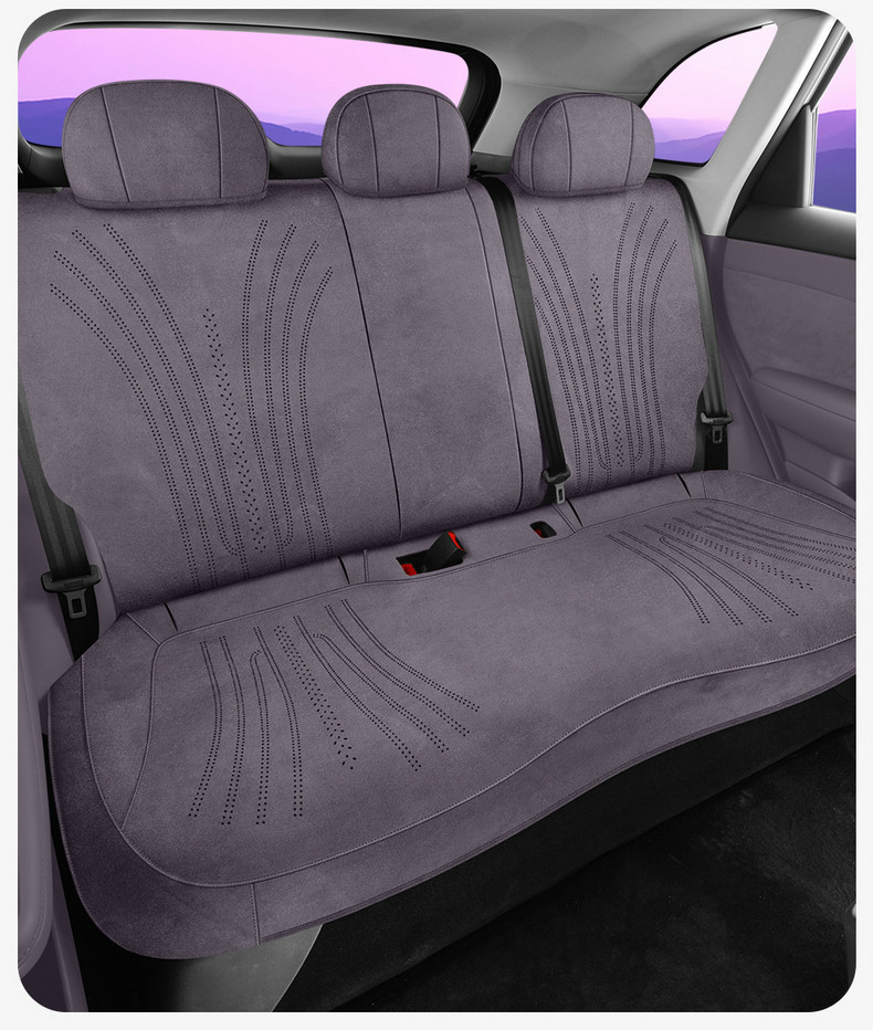 Shangjie H5 Exclusive Full-Cover Suede Saddle Pad Car Seat Cover, Universal for All Seasons, Shangjie Rams Seat Cover Modification