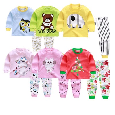 20 new pattern children Underwear set Korean Edition men and women baby Long johns baby children Home Furnishings Manufactor