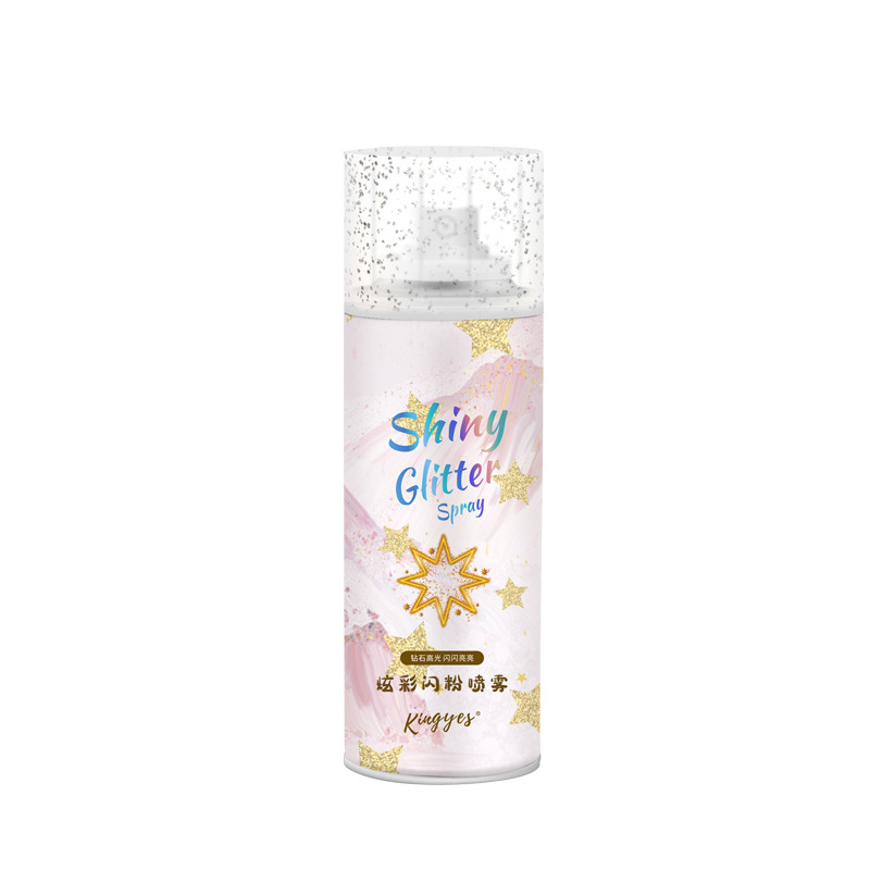 polvo brillante spray cos clavícula ropa cabello cuerpo de alto brillo fijación brillante fijación de estilo duradero