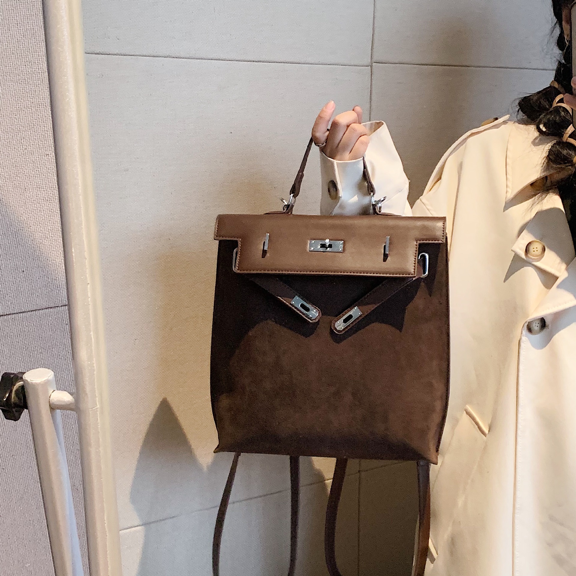 New Best-selling Women's Bag, Crossbody Bag, Large Capacity File Bag, Backpack, Fashionable and Versatile Women's Bag_voghion.com