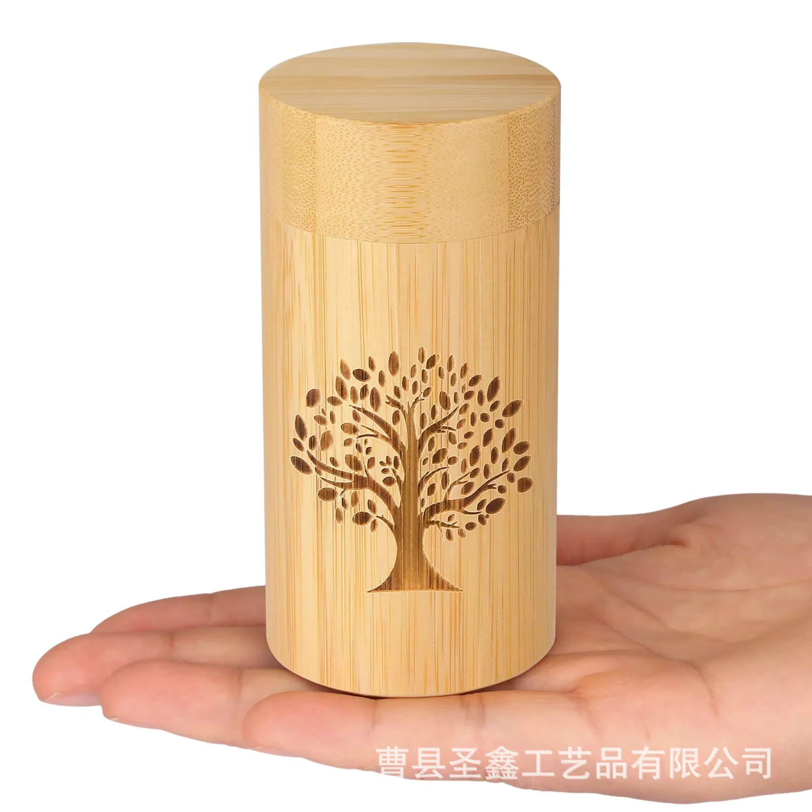 Бамбуковая урна, маленькая похоронная коробка для кремации домашних животных, коробка для похорон, коробка для сбора волос, мемориальная коробка, коробка для кремации