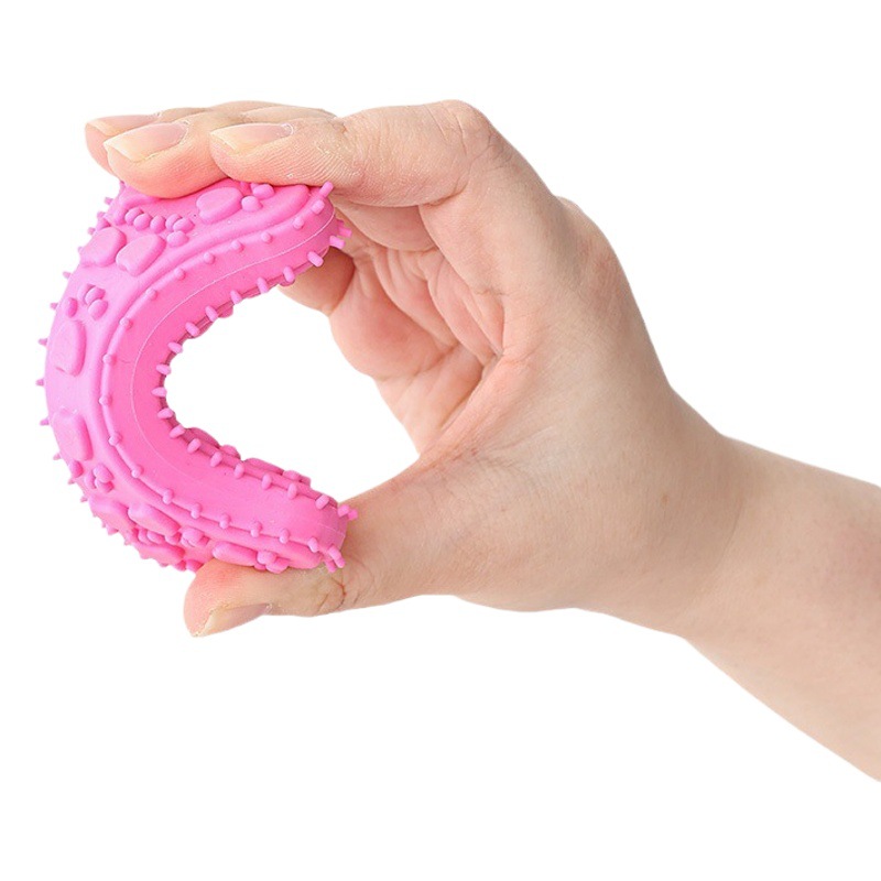 Juguetes para mascotas mordeduras gato limpio dientes de perro diente palo TPR juguete combinación traje mascotas suministros al por mayor perro Juguetes