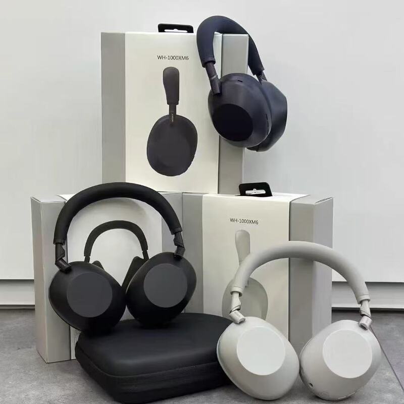 Cross-border WH-1000XM6 over-ear Bluetooth headphones with full ear coverage, wireless call noise cancellation, and bass enhancement