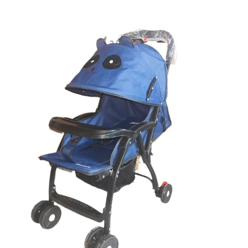 Cochecito de Bebé Portátil y Plegable de Metal Reclinable image 5