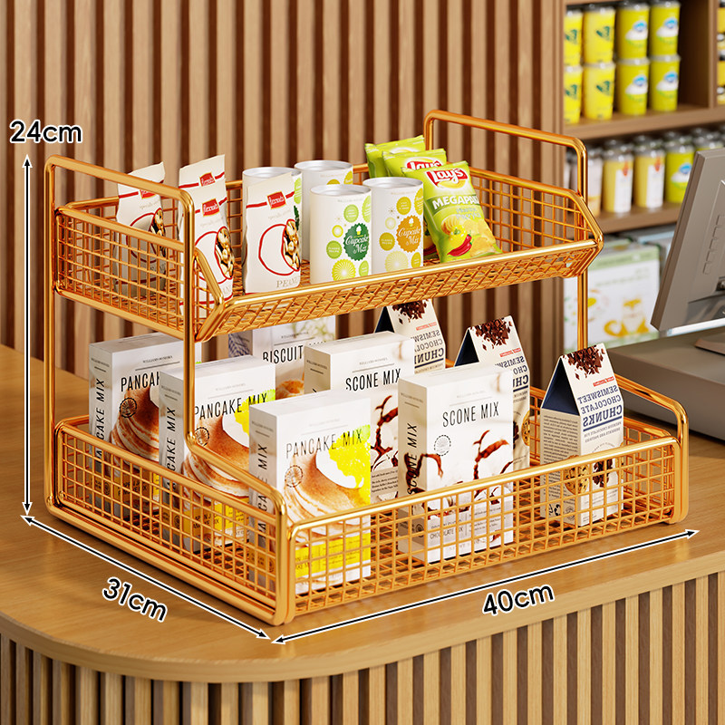 Estante de Exhibición Trapezoidal de Varios Niveles para Supermercado y Tiendas