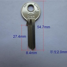 《01139》适用于CISA东南亚中东民用门锁钥匙坯C37/UL050