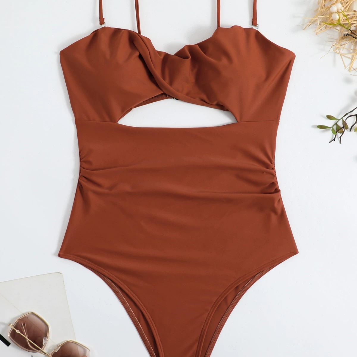 Colored swimwear, supporting bodysuit, European style, 24 years, Amazon