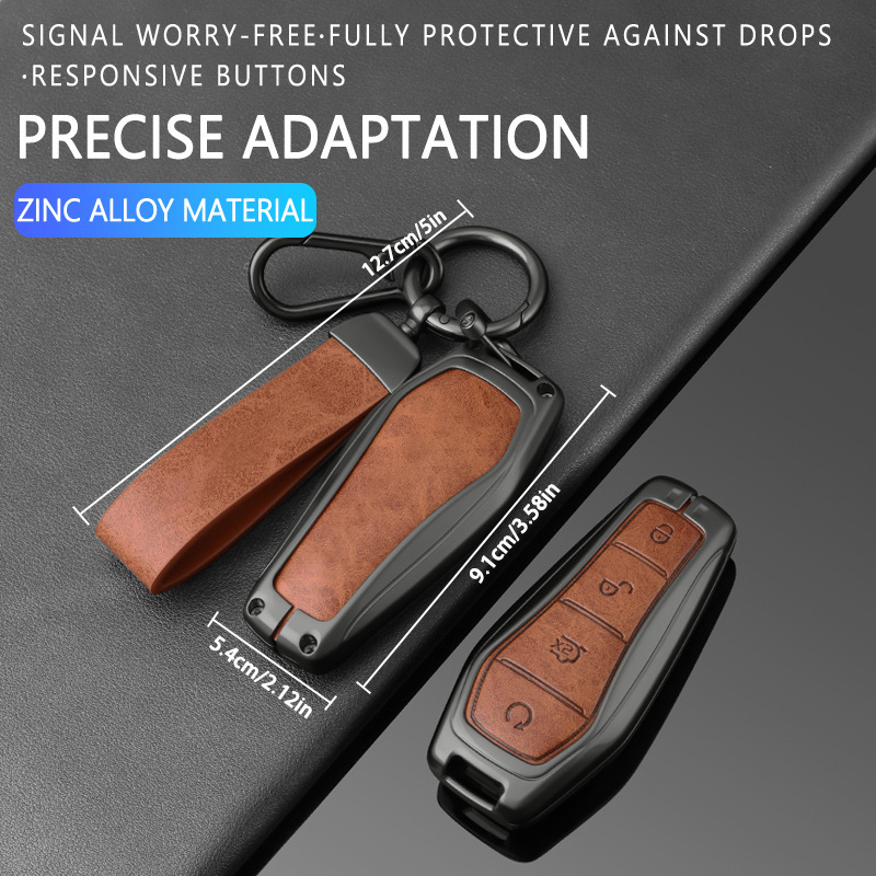 Byd Key Case for Seagull, Dolphin, Han Ev, Song Plus, Qin L, Tang Dmi, Seal 06, Sea Lion 05, High-End Car Key Holder for Women