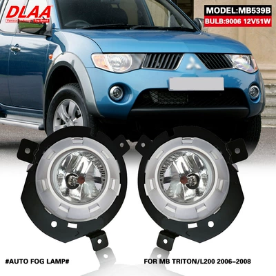 Suitable for Mitsubishi 06 07 08 Pajero Pickup Front Fog Light Assembly Imported Triton Daytime Running Light Bar Light (Fog lamp)