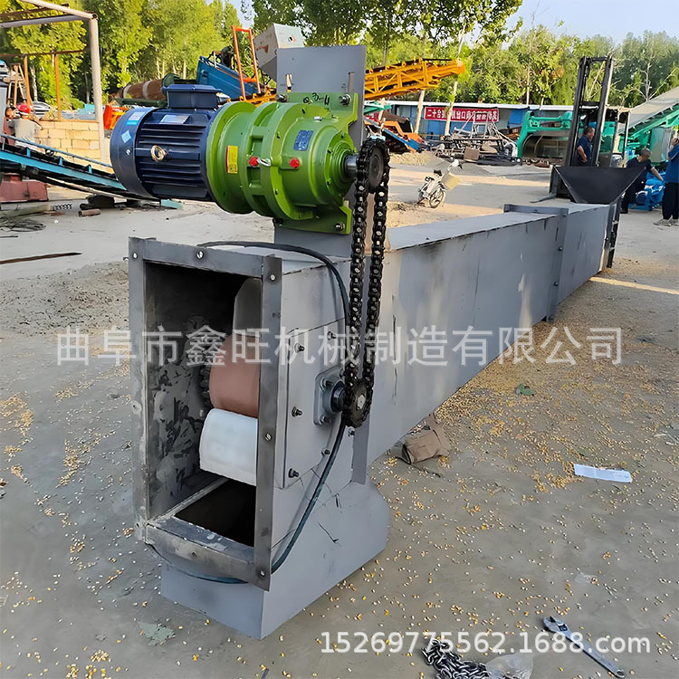 鑫旺 散粮颗粒装罐斗式提升机  石渣粉垂直挖斗式输送机