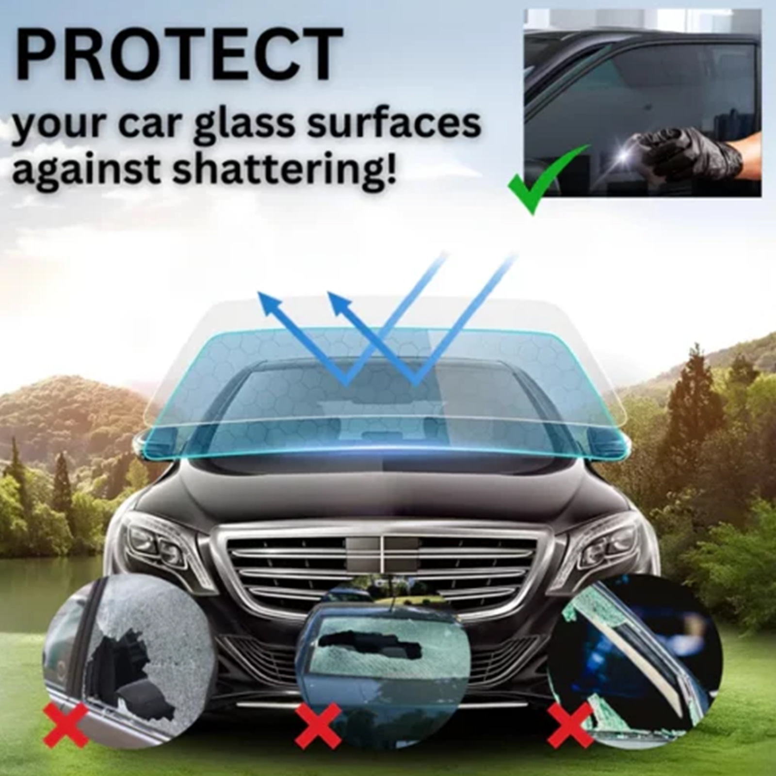 Homonth Windshield Cleaning Sponge