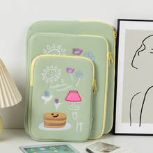 源头工厂电脑包女时尚韩版11寸15寸刺绣包13寸ipad内胆包笔记本包