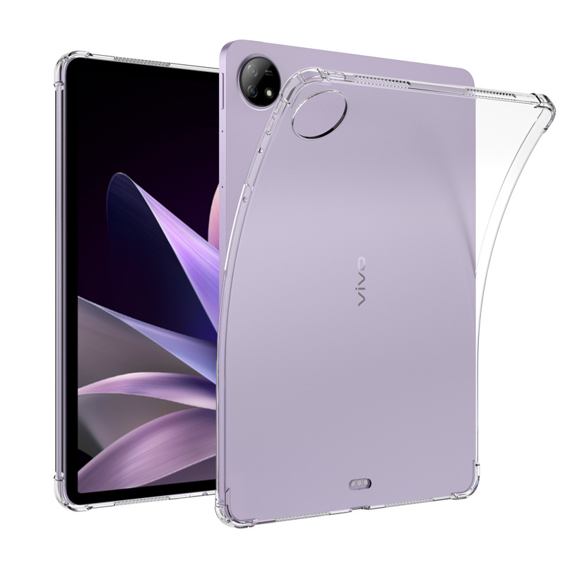 適用vivoPad2保護套 四角氣囊防摔透明 air11.5 12.1 2023軟殼tpu