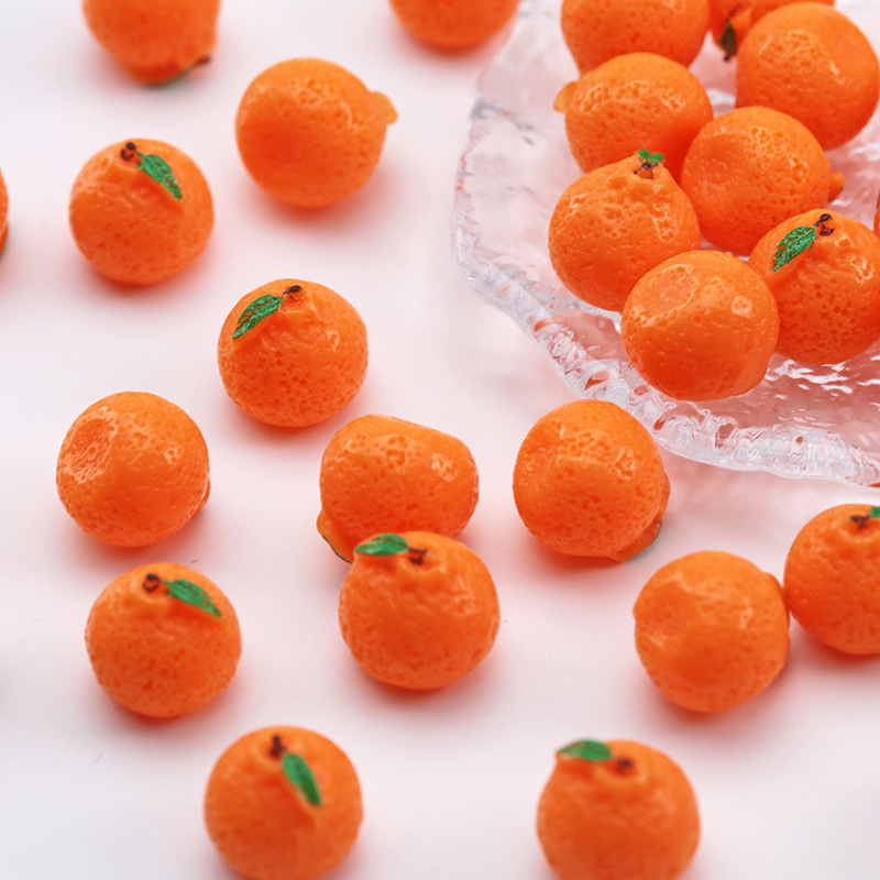 Three-Dimensional Mini Orange Fruit Simulation Miniature Food Toy Micro Scene DIY Materials Hairpin Hair Accessory Parts Three-Dimensional Mini Orange Fruit Simulation Miniature Food Toy Micro Scene DIY Materials Hairpin Hair Accessory Parts