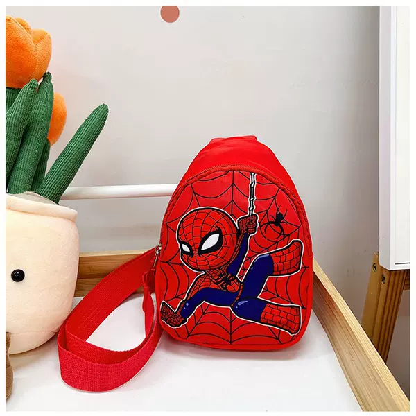 Children's Bags New Style Kindergarten Baby Cute Cartoon Chest Bag Stylish Casual Small Backpack Shoulder Bag for Boys and Girls