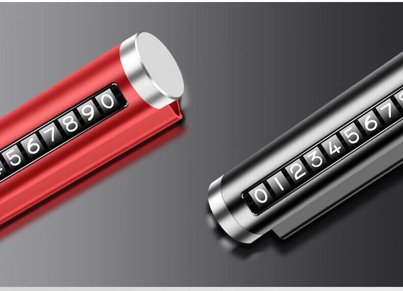 Temporary parking number plate, car relocation phone number plate, car accessories collection, personalized car parking sign, moving license plate