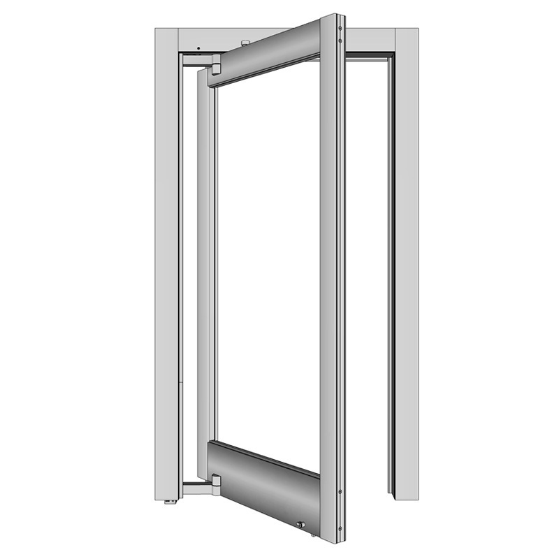 Shenzhen Balanced Easy Push Door Balanced Door Exhibition Center Office Building Hotel Balanced Door Main Entrance Glass Door