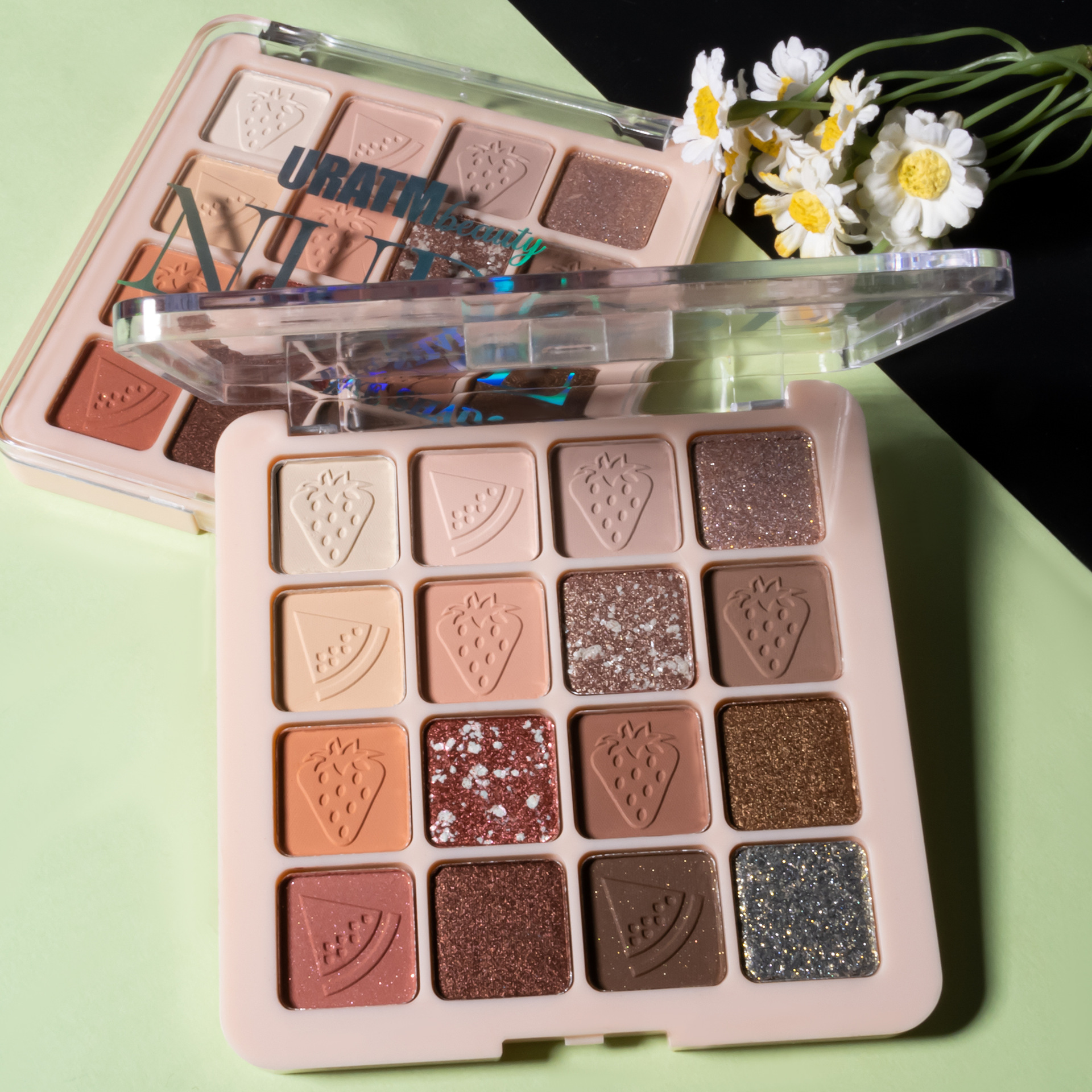 Cross-border bestseller multi-functional all-in-one makeup palette, matte pearlescent eyeshadow, high-gloss contouring all-in-one eyeshadow palette for beauty undefined