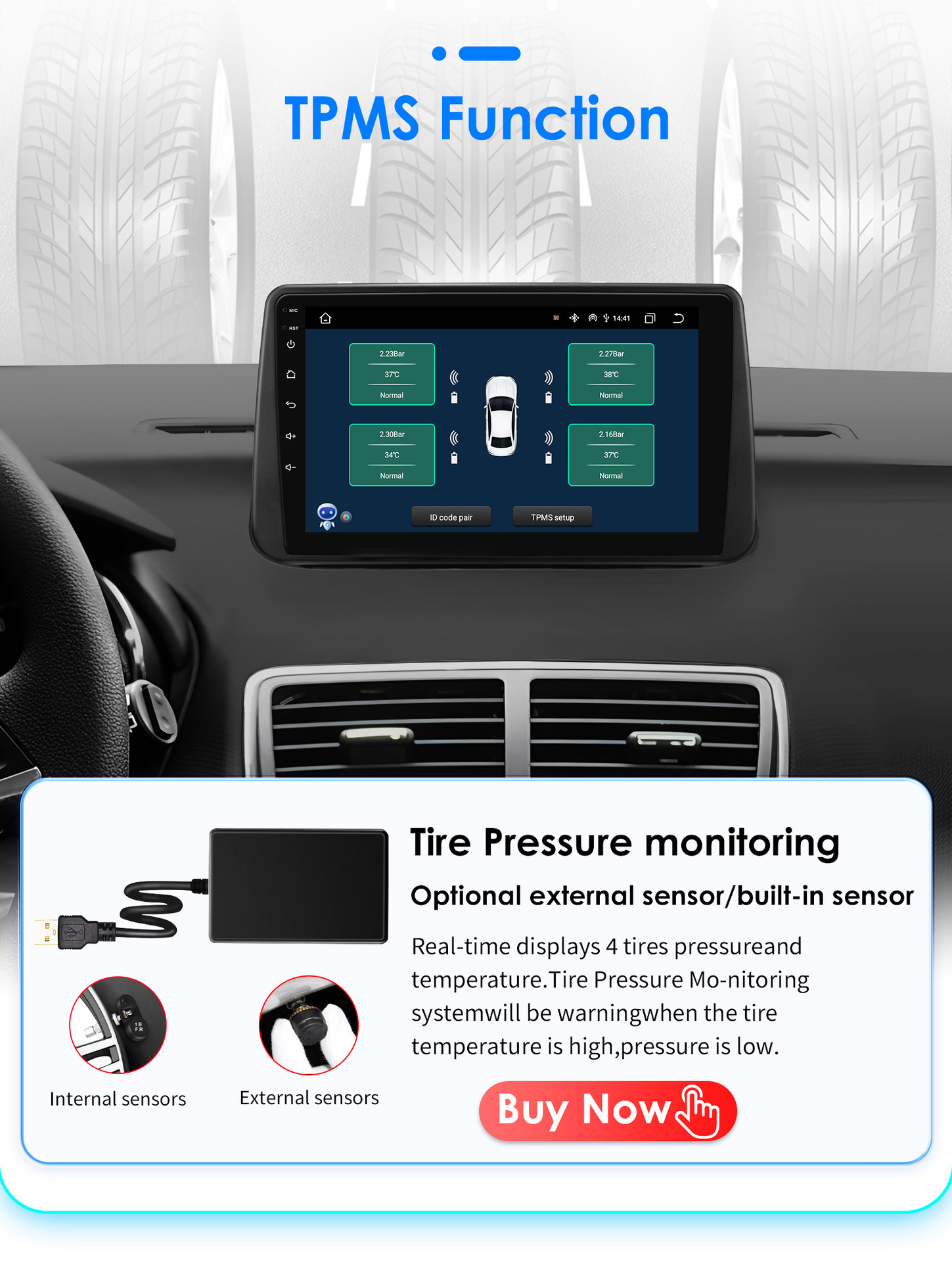 9inch Suitable for 09-14 Opel Meriva Android Smart Large-Screen Car Bluetooth Gps Navigation All-In-One Machine