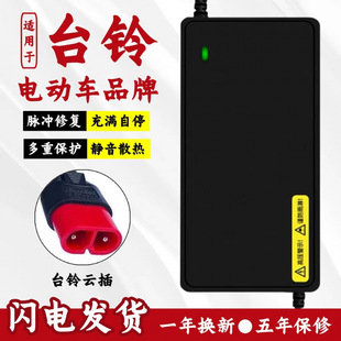 Suitable for Taiping Electric Vehicle Smart Charger 48V12Ah60V20Ah72V Cloud Plug Taiping Non-Original