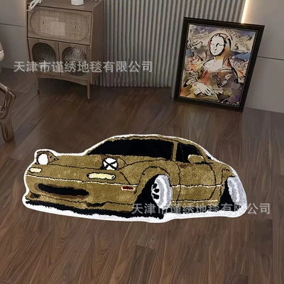 Avtomobil döşəmə paspasları, Cross-Border Cool Car Imitation - jxqc66-2-4060cm-imitation-cashmere