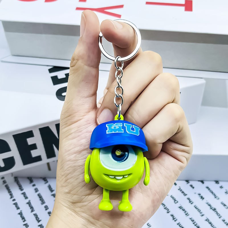 후드가있는 키 체인